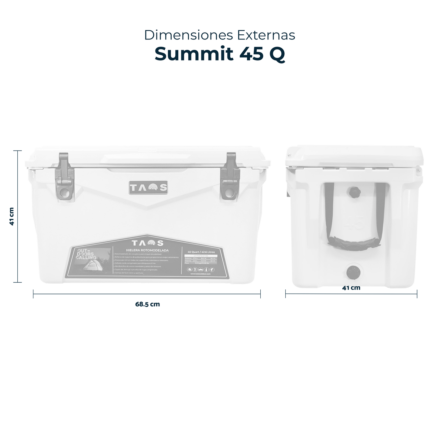 Taos Summit 45 quart sand